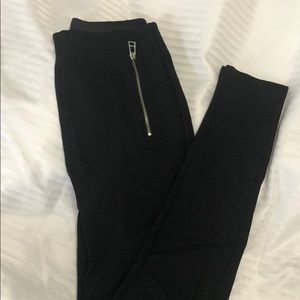 Black Zara high waisted leggings